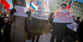 В Магадане прошел Народный сход в поддержку жителей Украины Александр Крылов / ИА MagadanMedia