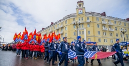 Магаданцы встретили 1 мая Александр Крылов, ИА MagadanMedia