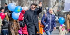 Магаданцы встретили 1 мая Александр Крылов, ИА MagadanMedia