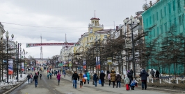 Магаданцы встретили 1 мая Александр Крылов, ИА MagadanMedia
