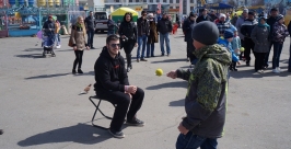 Главное, не уронить мячик Мария Золотарева, MagadanMedia