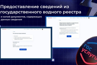Электронную услугу Росводресурсов высоко оценили в Правительстве России Источник
