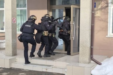 В Магадане Росгвардия провела тактико-специальное занятие на охраняемом объекте  пресс-служба Управления Росгвардии по Магаданской области