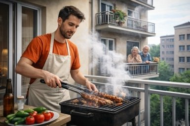 Шашлыки на балконе обернутся штрафом Chat GPT