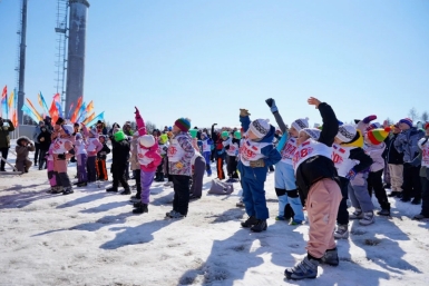 В Магадане состоялась спартакиада дошкольников Малая лыжня Вяльбе Источник