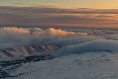В Магадане в воскресенье днём небольшой снег и до минус 4 градусов