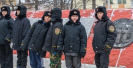 Курсанты подросткового военно-патриотического клуба &quotПодвиг&quot Александр Крылов, MagadanMedia