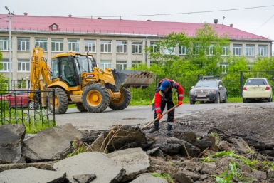 Шесть дворов благоустроят в Магадане на улицах Билибина и Полярной Источник