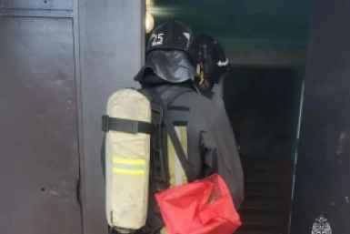 Пожар ГУ МЧС России по региону