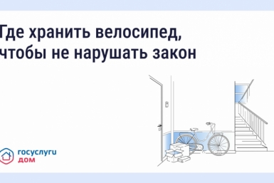 Хранение велосипедов в МКД: что говорит закон Источник