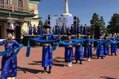 Торжественное церемония пресс-службы правительства Забайкалья