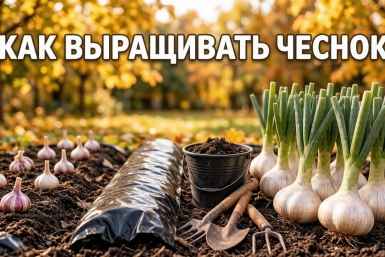 Секрет выращивания озимого чеснока Создано при помощи ИИ