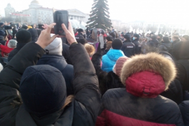 митинг Ника Новак, ИА ChitaMedia