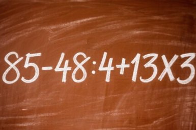 86-48:4+13х3 — Решите пример для 5 класса? 90% взрослых ошиблись, а вы? — ТЕСТ