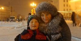Магаданка Екатерина Молодёнкова с сыном Мария Золотарева, MagadanMedia