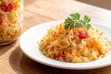 Маринованная капуста "Экспресс": Шинкую, заливаю - едим уже через 2 часа