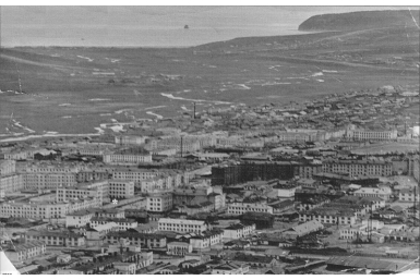 Магадан, 1955–1956 года фото из архива Е. Степачевой