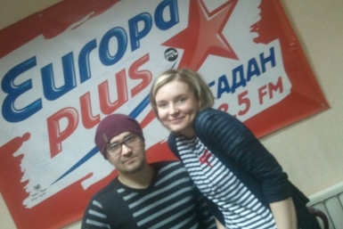 ИА MagadanMedia побывало на прямом эфире радиостанции Europa Plus Фото из архива Europa Plus