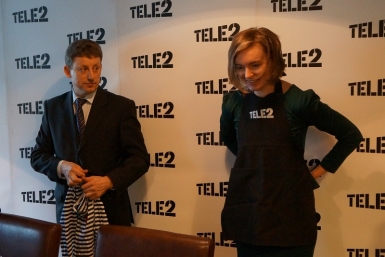 Примерка фартуков Теlе2 Мария Золотарева, MagadanMedia