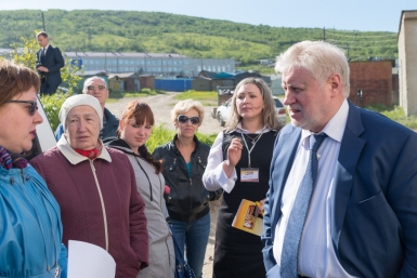 Сергей Миронов внимательно выслушал проблемы магаданцев Александр Крылов, ИА MagadanMedia