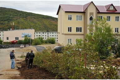 Отдаленные районы Магадана приводят в порядок Пресс-служба мэрии Магадана