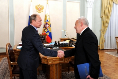 Владимир Путин встретился с губернатором Магаданской области пресс-служба Президента РФ