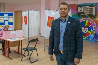 Депутат магаданской городской Думы V созыва Виктор Баринов ИА MagadanMedia