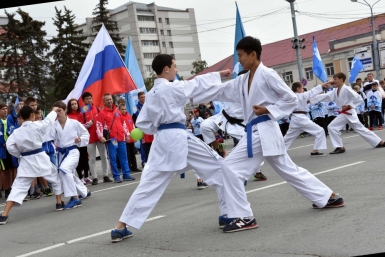 День города в Южно-Сахалинске  Юрий Гуршал