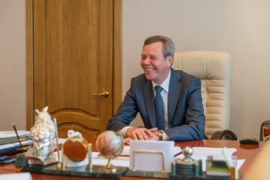 Сергей Абрамов поздравил колымчан с Новым годом и Рождеством Александр Крылов, MagadanMedia