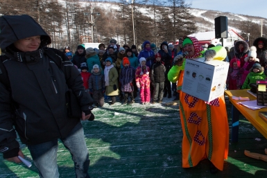 Подарок Из архива горнолыжного комплекса &quotСнегорка&quot
