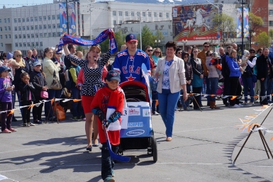 Сборная по хоккею – семья Вяткиных Мария Золотарева, MagadanMedia