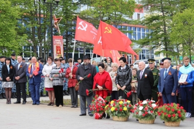 Партия КПРФ на митинге Пресс-служба Магаданского ОК КПРФ