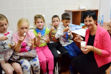 Оксана Бондарь побывала  в &quotСеверном Артеке&quot Пресс-служба Магаданской областной Думы
