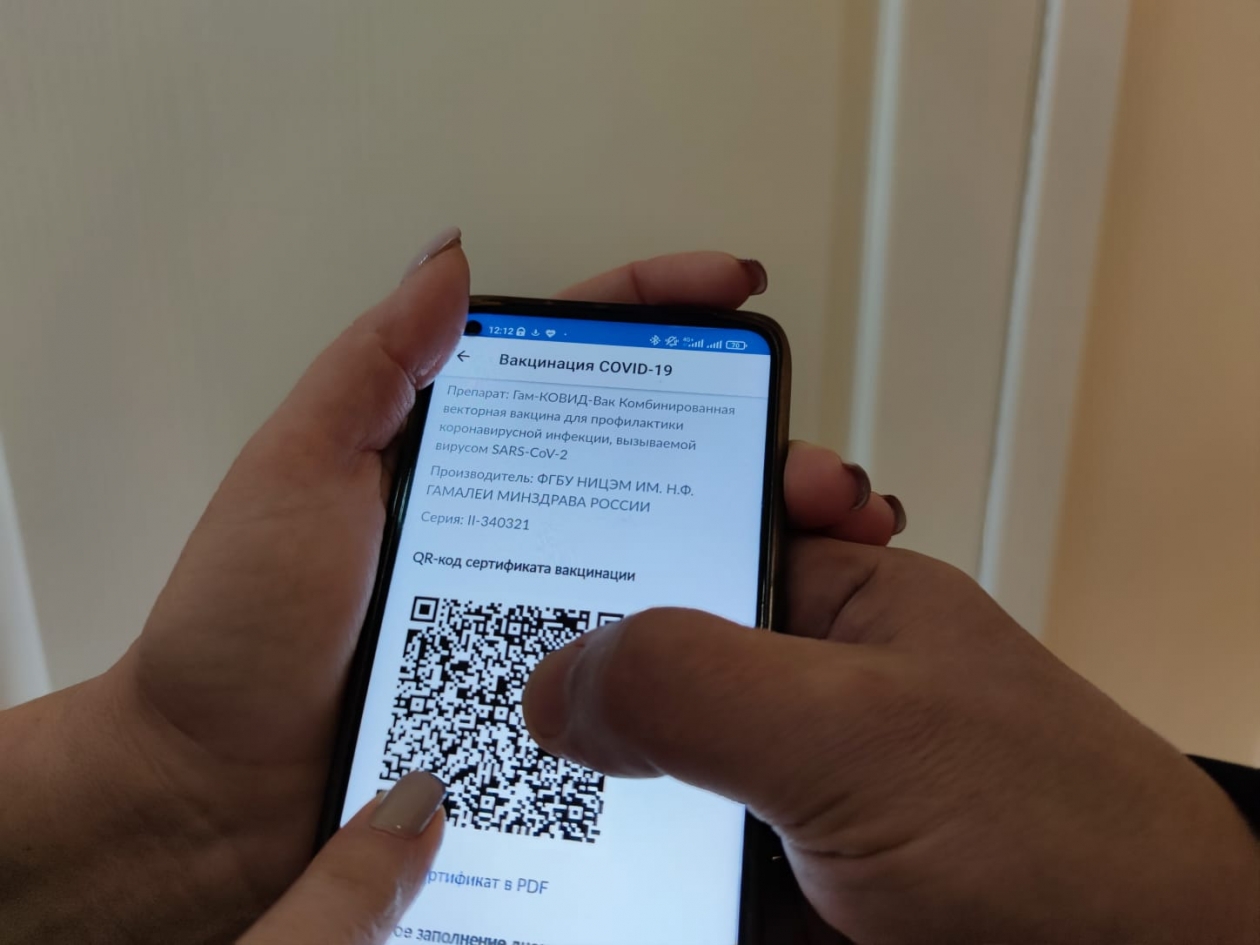 В Госдуме требуют отменить QR-коды по всей стране Марина  Померанцева , ИА EAOMedia