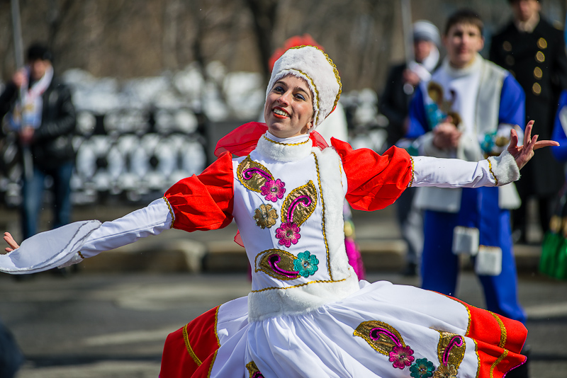 На первое мая с песнями и танцами, Фото с места события собственное