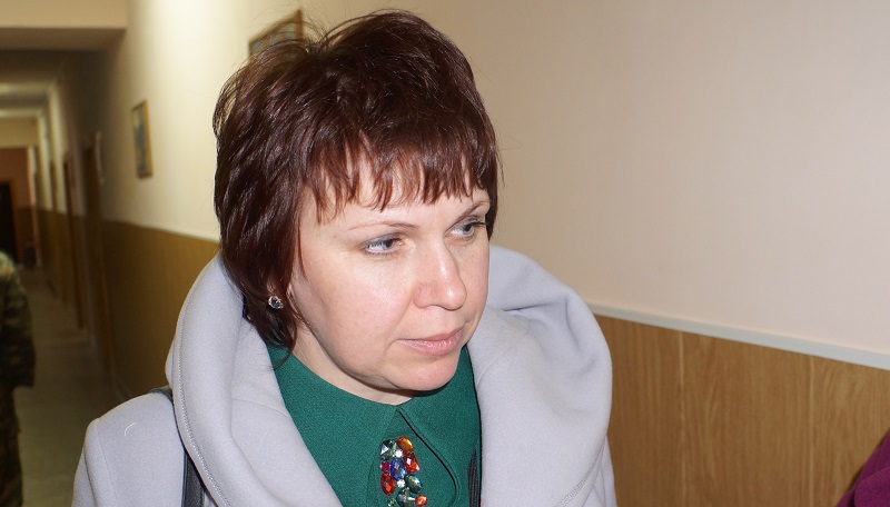 Главный специалист Министерства образования и молодежной политики Наталья Таруц, Фото с места события собственное