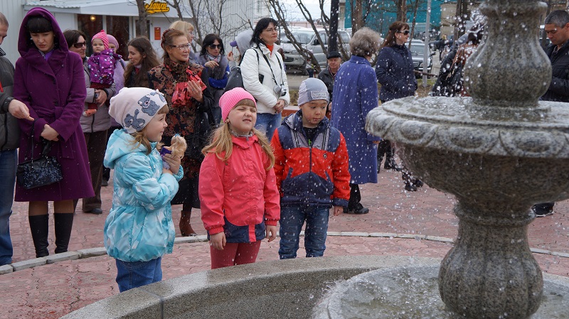 Чарующие серебряные нити, Фото с места события собственное