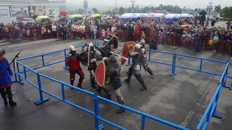 Командный бой, Фото с места события собственное