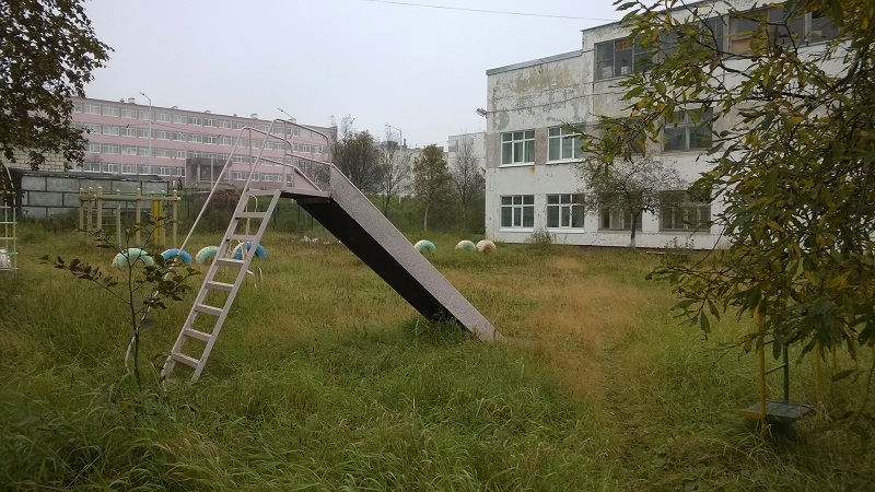 Винтажная горка, Фото с места события собственное