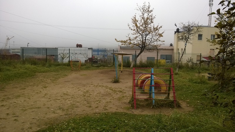 Малые архитектруные формы из советского прошлого, Фото с места события собственное