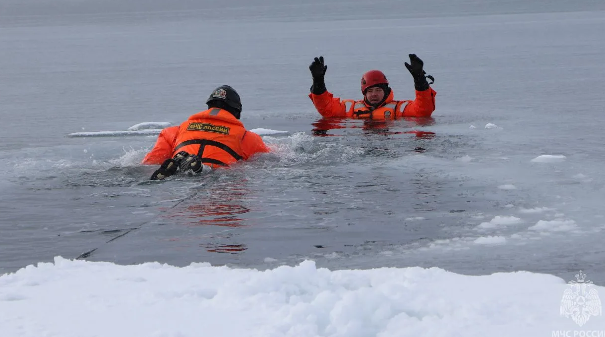 Магадан отрабатывает ликвидацию ЧС в условиях паводка и пожаров ГУ МЧС России по Магаданской области