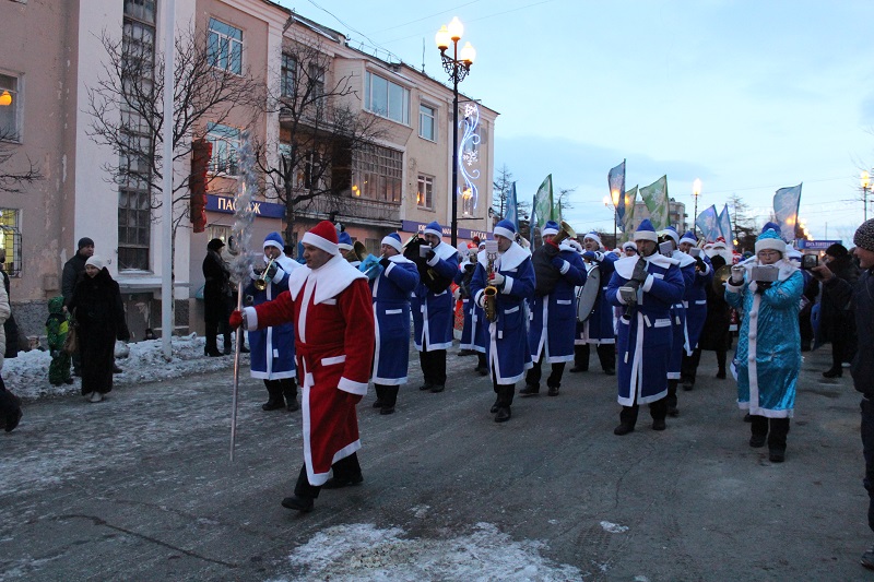 Новогодний оркестр, Фото с места события собственное