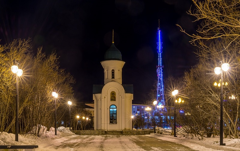 Часовня Георгия Победоносца, Фото с места события собственное