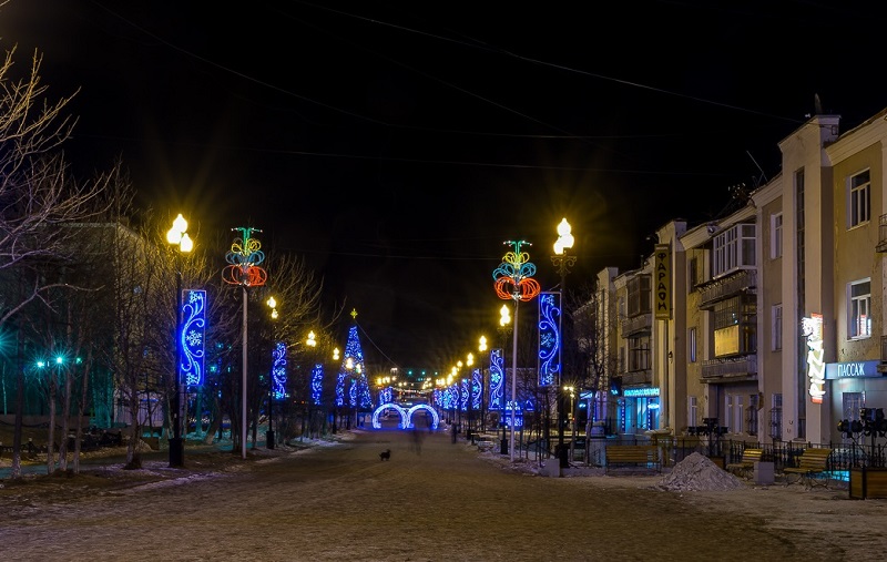 По пути к Театральной площади, Фото с места события собственное