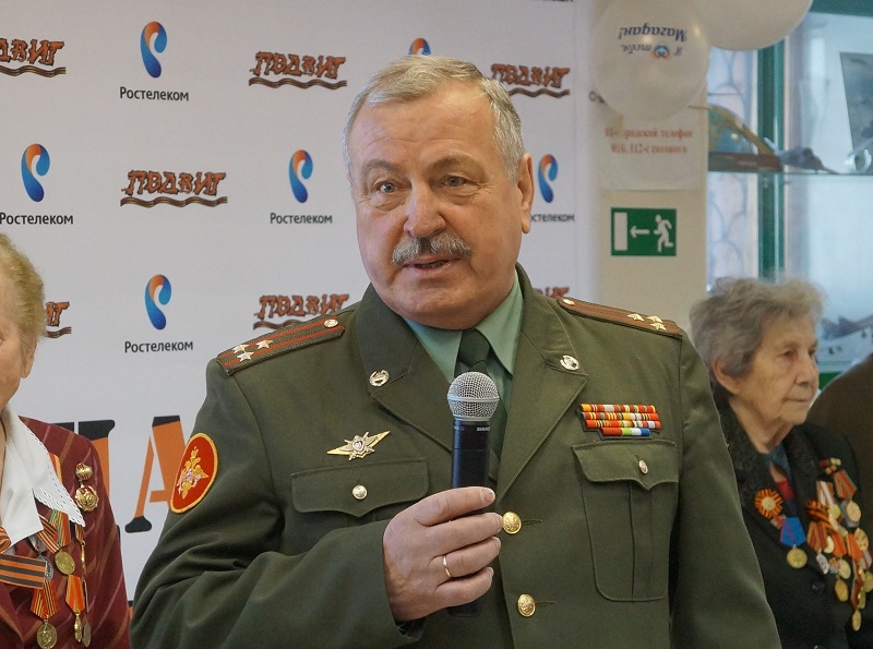 Помощник военного комиссара Магаданской области по работе с ветеранами Владимир Климко, Фото с места события собственное