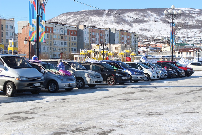 Конкурс на лучшее оформление авто, Фото с места события собственное