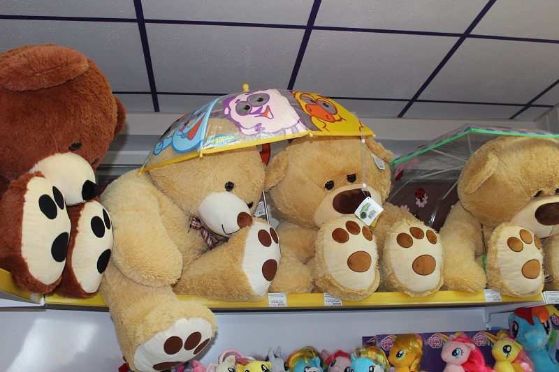 Игрушки можно найти для всех возрастов, Фото с места события собственное