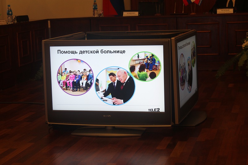Tele2 является надежным социальным партнером Колымы, Фото с места события собственное