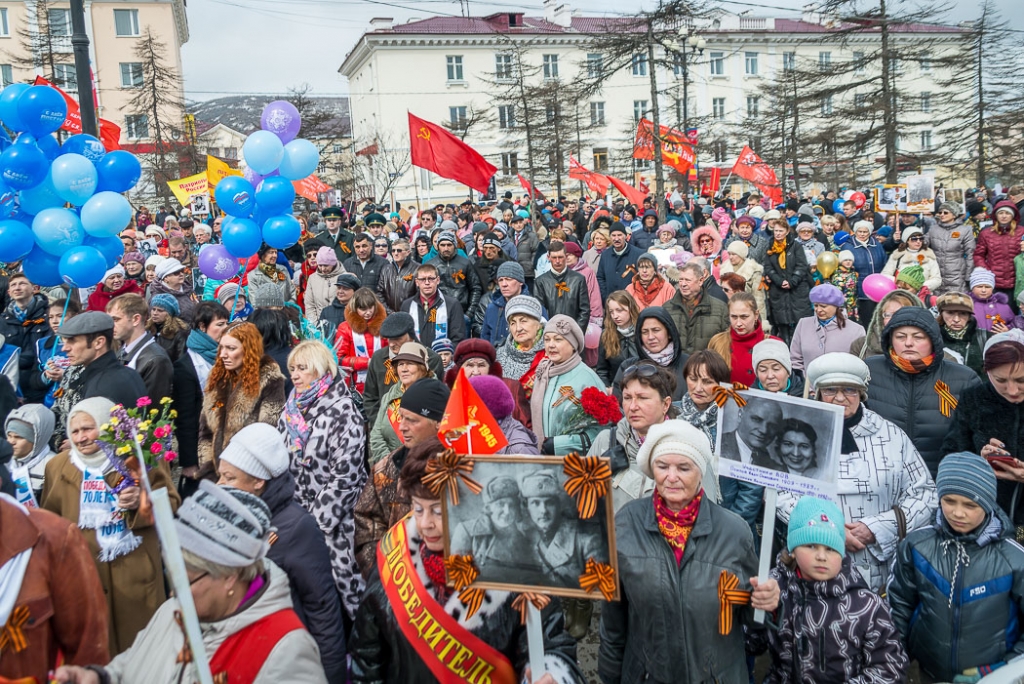 Праздник начался с литии у часовни Георгия Победоносца, Фото с места события собственное