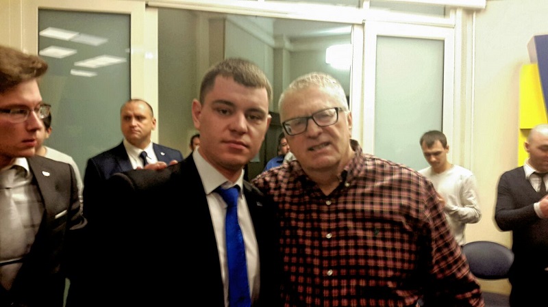 Роман Куприянов и Владимир Жириновский